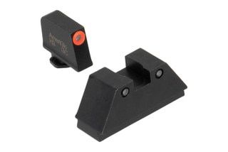 AmeriGlo Spartan XL suppressor height night sights for Glock Orange/Black